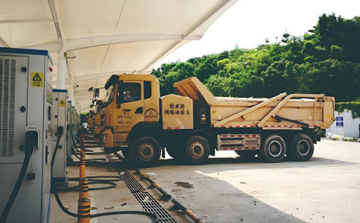 Shenzhen Dachan Bay Dump Truck Charging Station Project